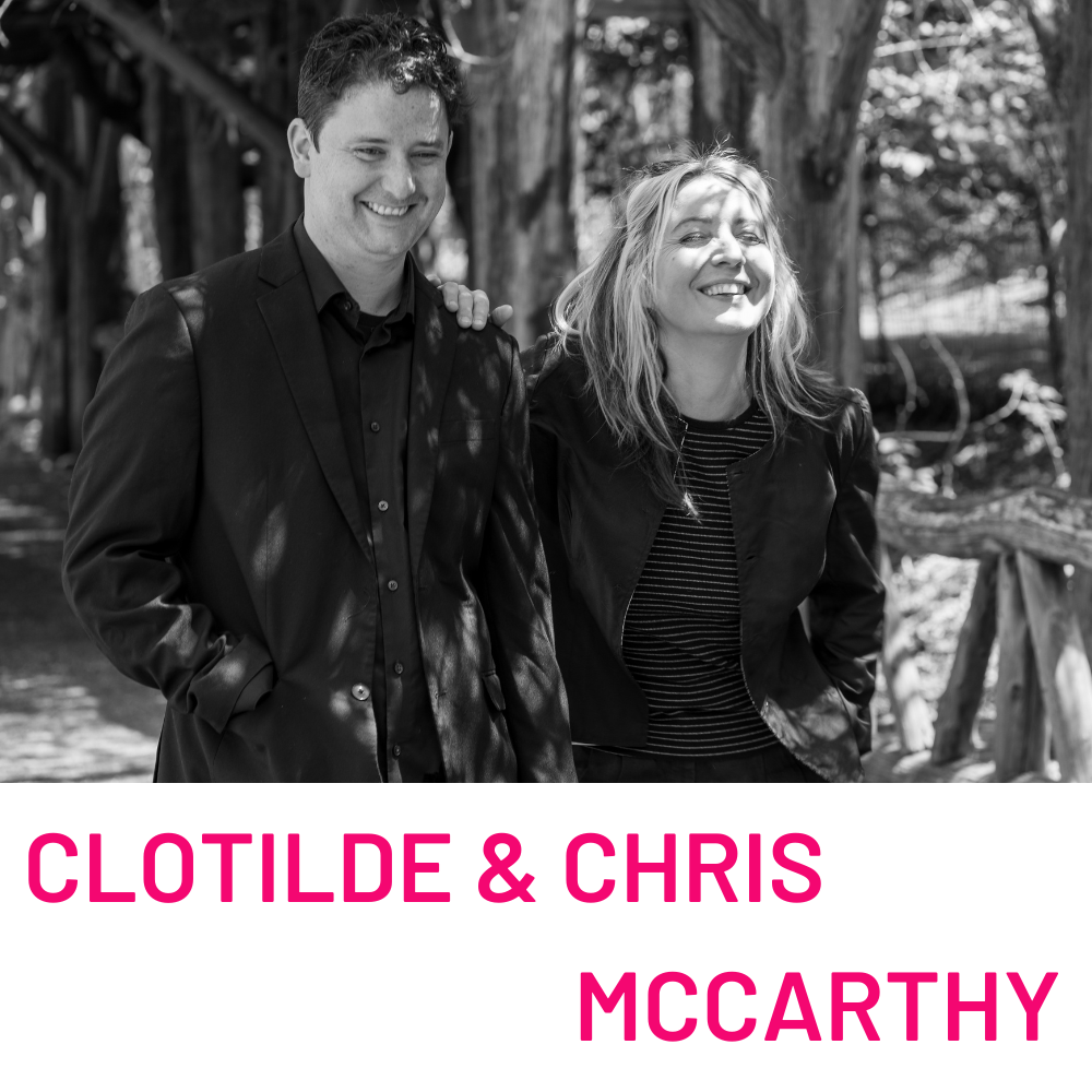 Pieces of a song by Clotilde and Chris McCarthy